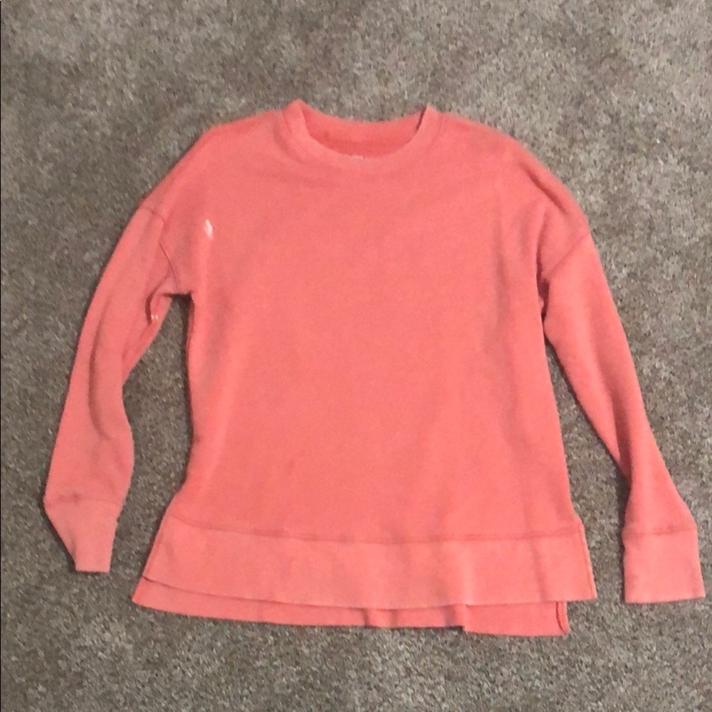 Time and Tru Coral Long Sleeve Tee